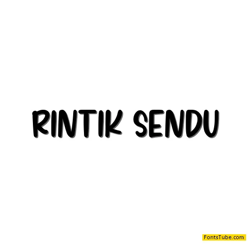 RINTIK SENDU Font