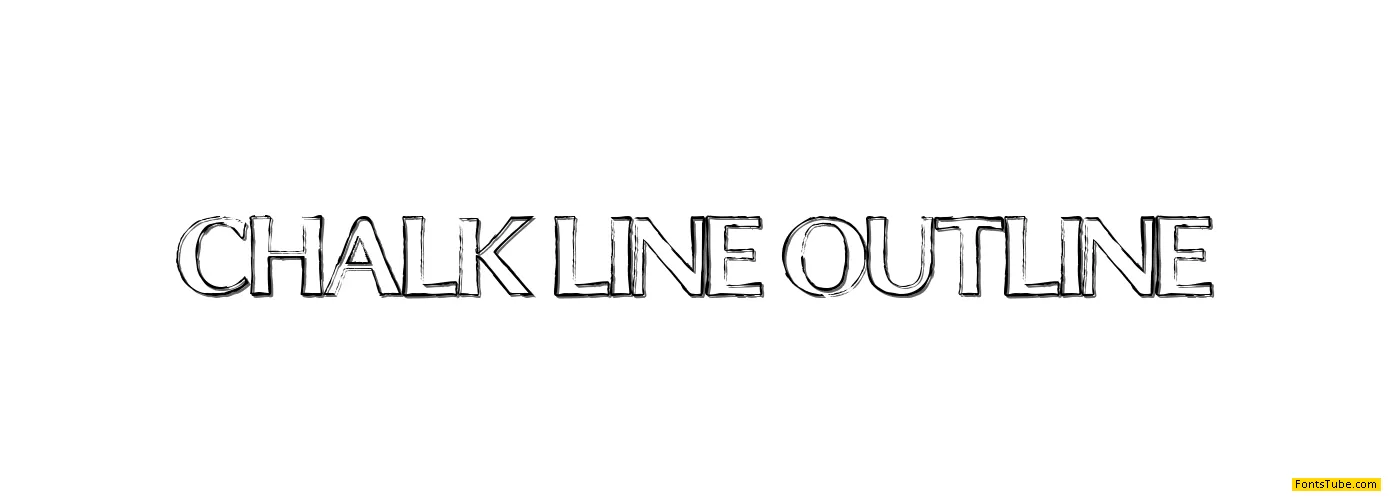 Chalk Line Font