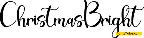 Christmas Bright Font