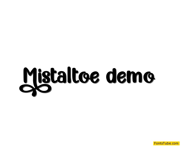 Mistaltoe demo Font