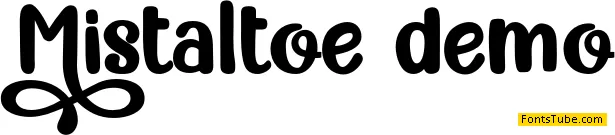 Mistaltoe demo Font