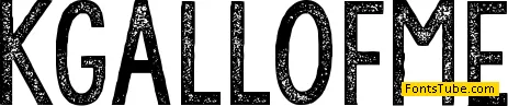 KG All of Me Font