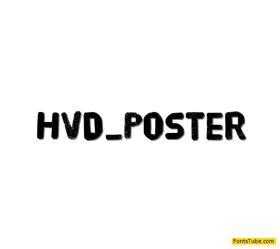 HVD Poster Font