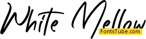 White Mellow Font