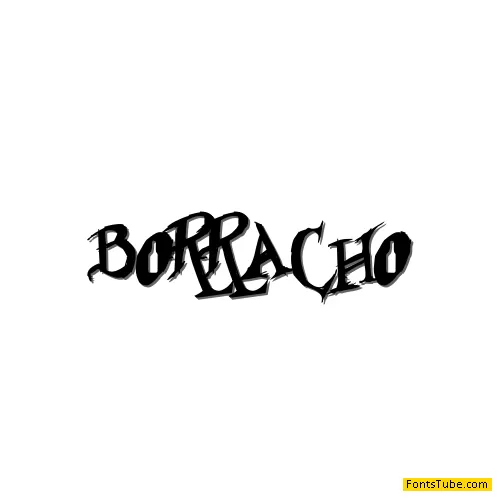 Borracho Font