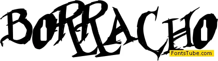 Borracho Font