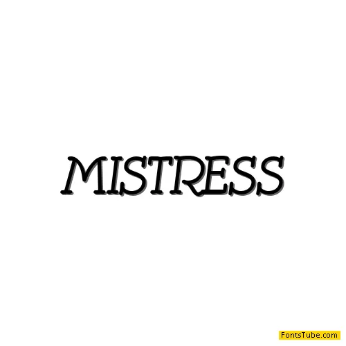 Mistress Script Font Family