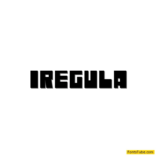 Iregula Font