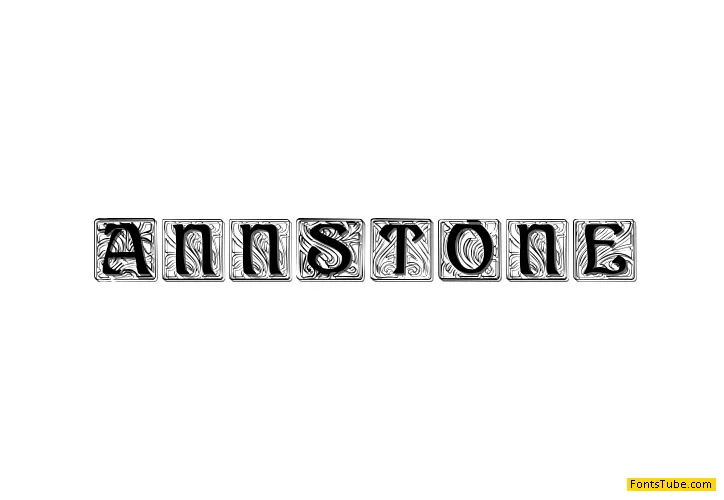 AnnStone Font