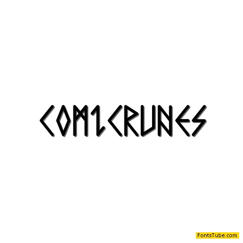 Comic Runes Font