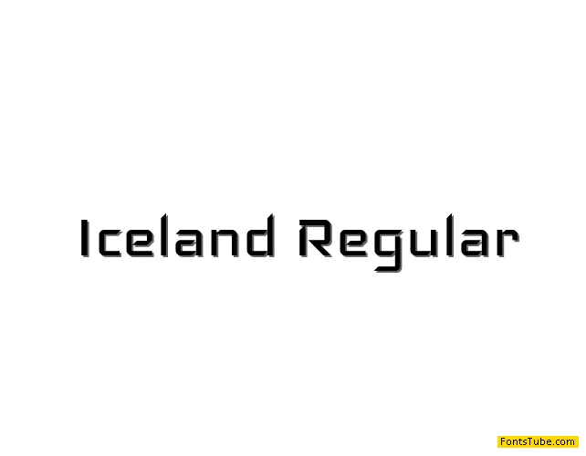Iceland Font