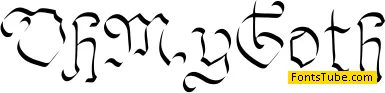 Oh My Goth Font