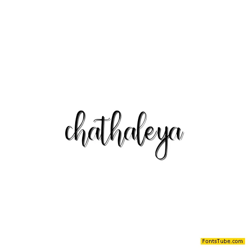 chathaleya Font