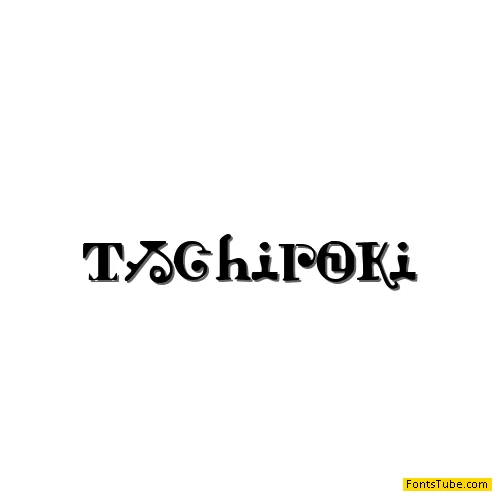 Tschiroki Font