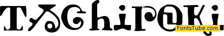 Tschiroki Font