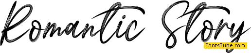 Romantic Story Font