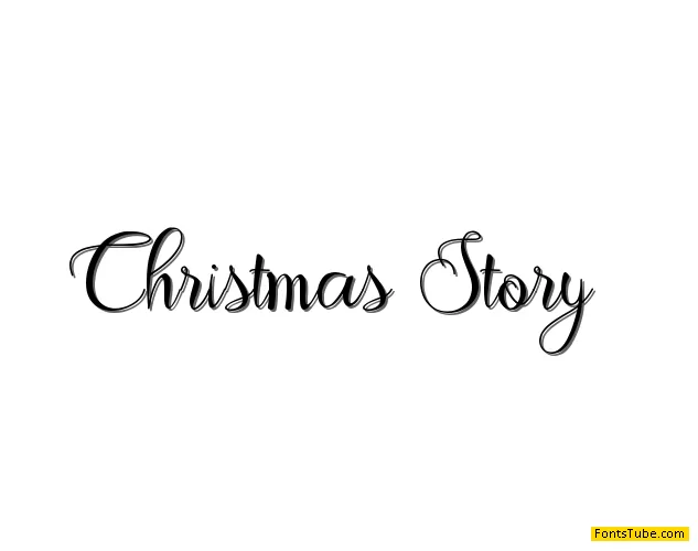 Christmas Story Font