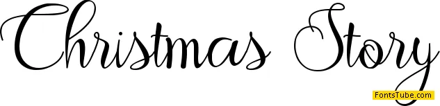 Christmas Story Font