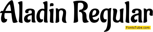 Aladin Font