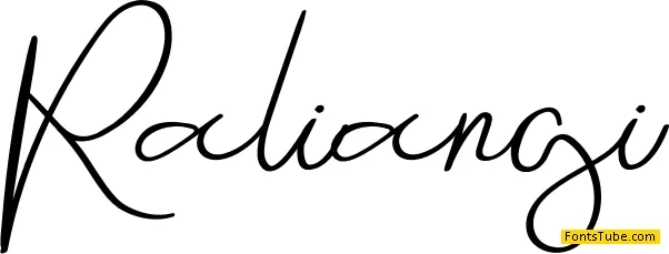 Raliangi Font