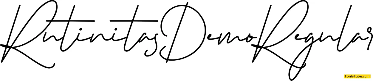 Rutinitas Demo Font