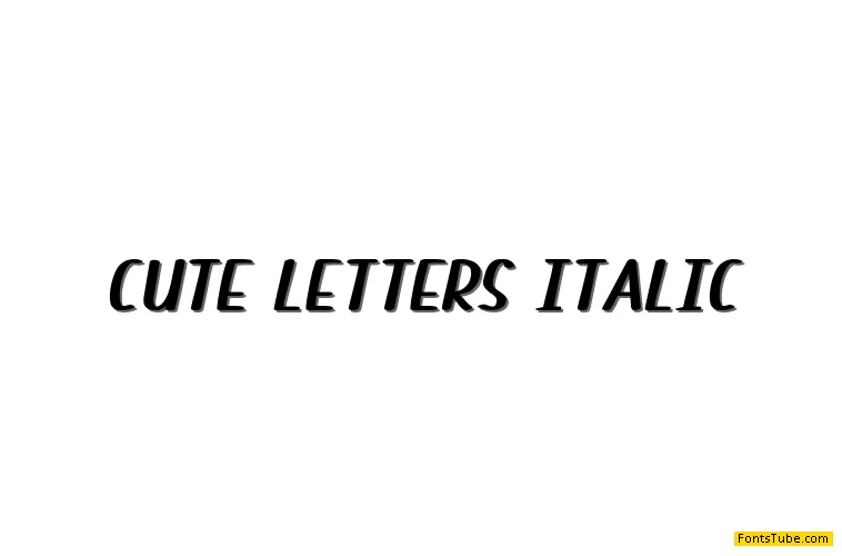Cute Letters