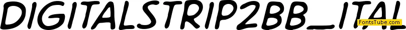DigitalStrip 2.0 BB Font Family