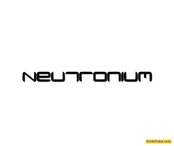 Neutronium Font