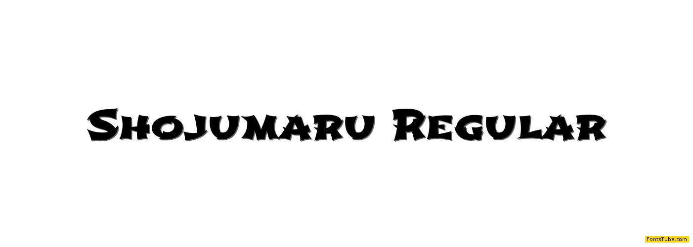 Shojumaru Font