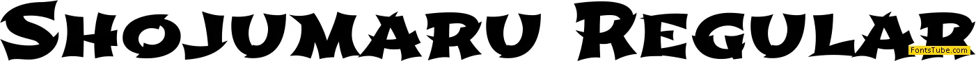 Shojumaru Font