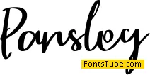 Parsley Font