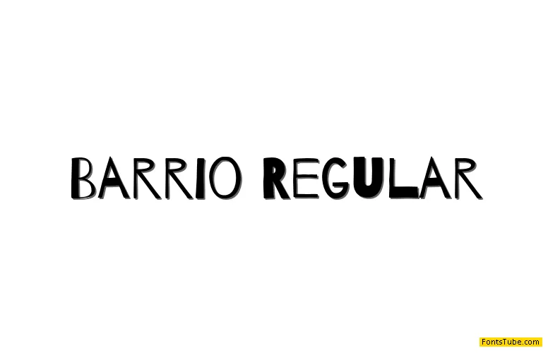 Barrio Font