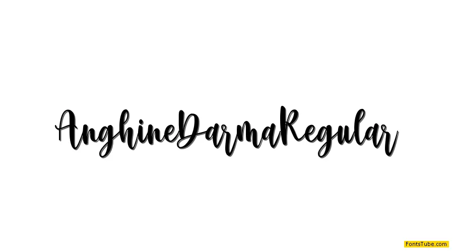 Anghine Darma Font