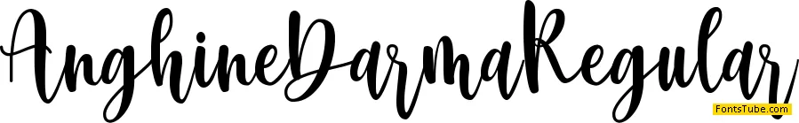 Anghine Darma Font
