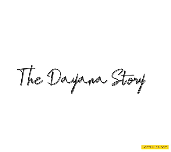 The Dayana Story Font