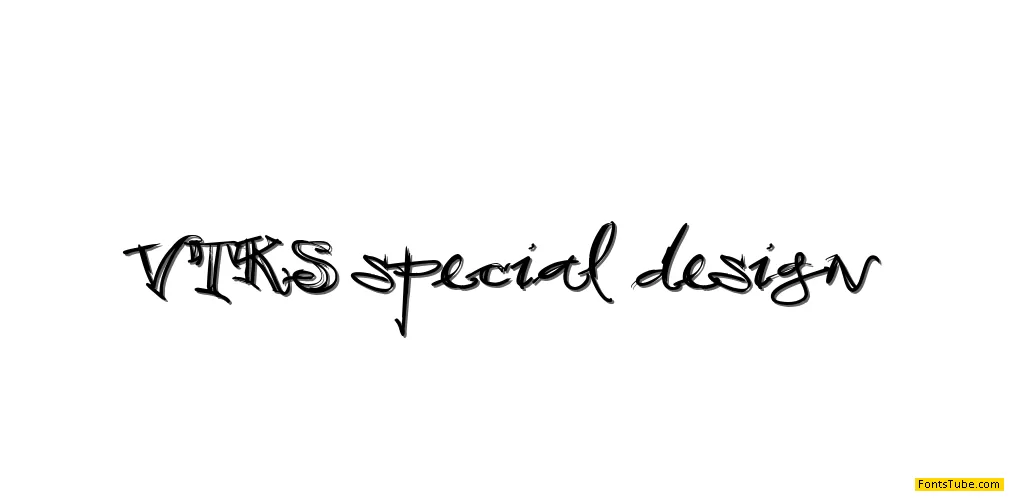 vtks special designs Font