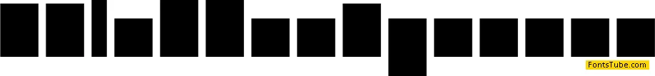 BPletterSquares Font