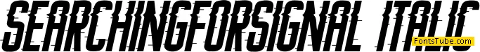 Searching For Signal Font Family