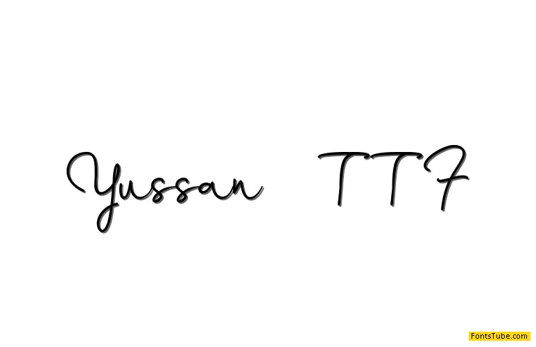 Yussan Font