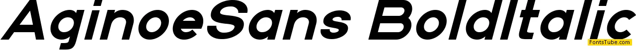 Aginoe Sans Font Family