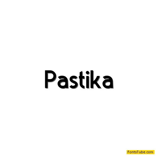 Pastika DEMO Font