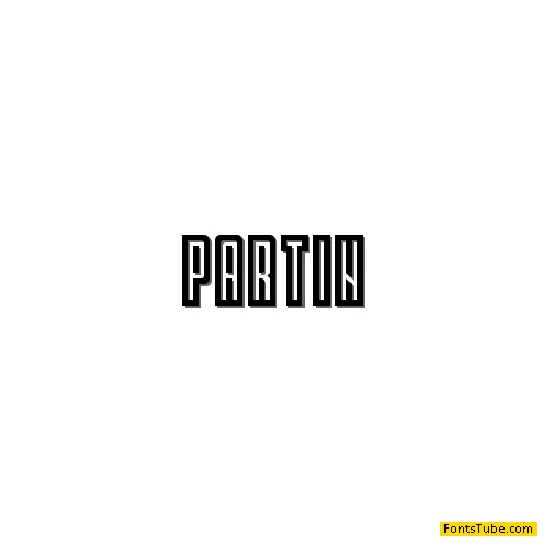 PARTIN Font