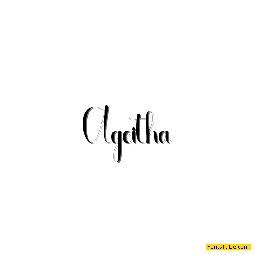 Ageitha Font