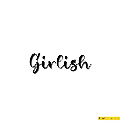 Girlish Font