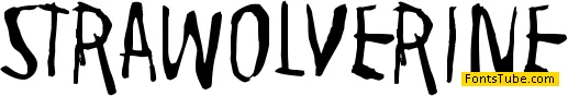 Strawolverine Font