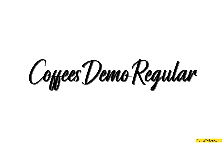 Coffees Demo Font