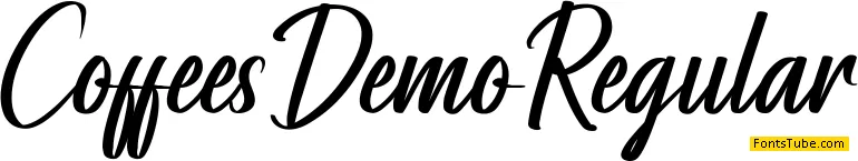 Coffees Demo Font