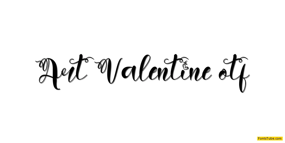Art Valentine Font