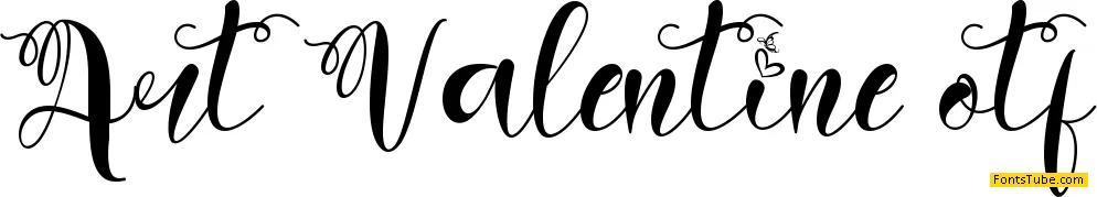 Art Valentine Font