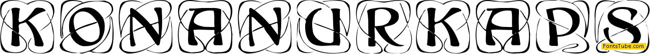 Konanur Kaps Font
